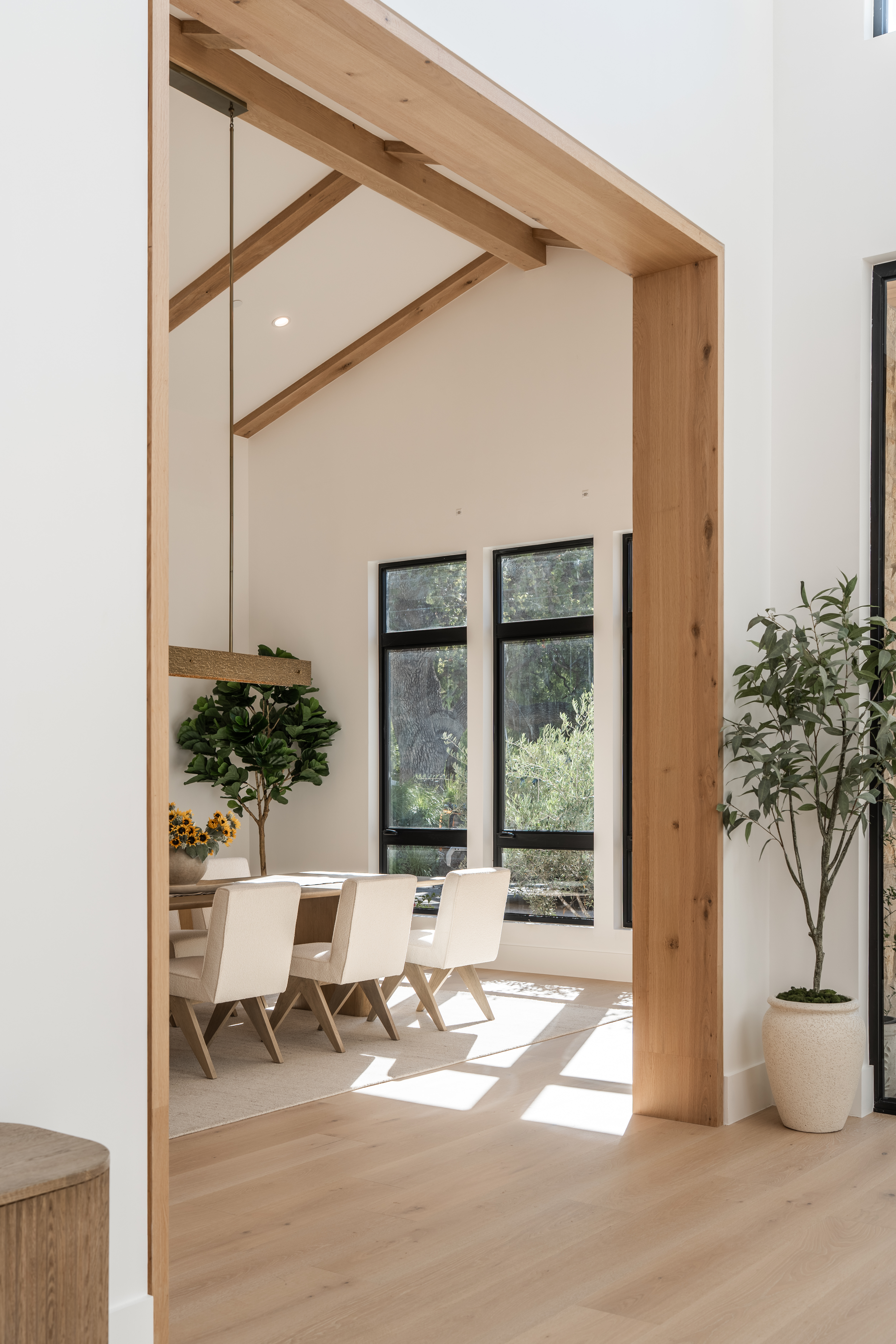 Hidden Hills estate — vaulted interior
