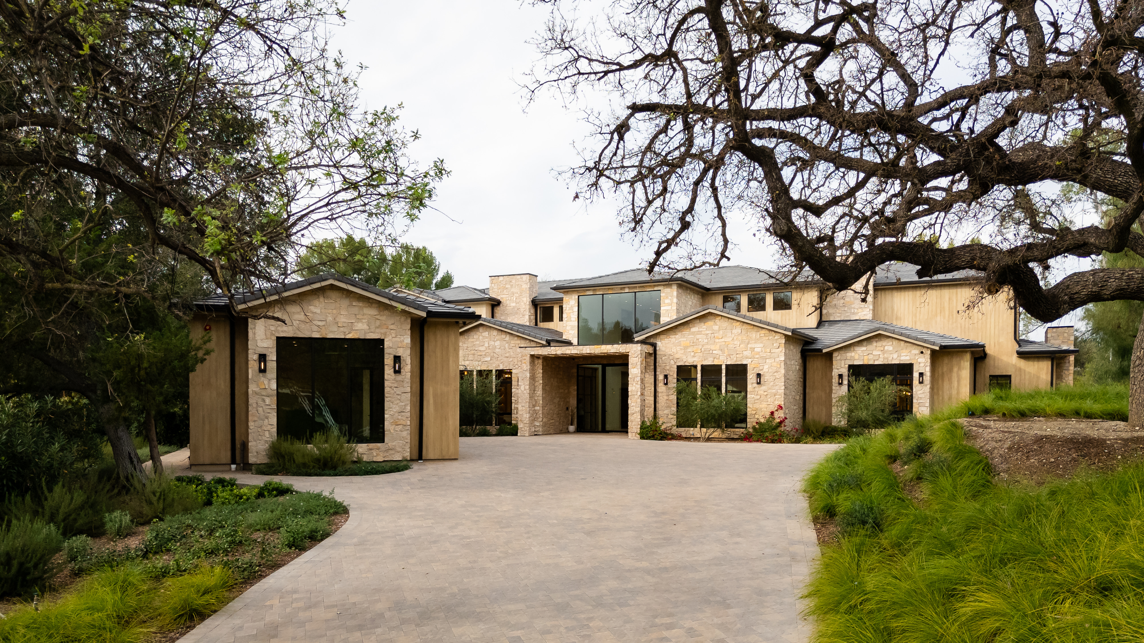 Hidden Hills estate grounds